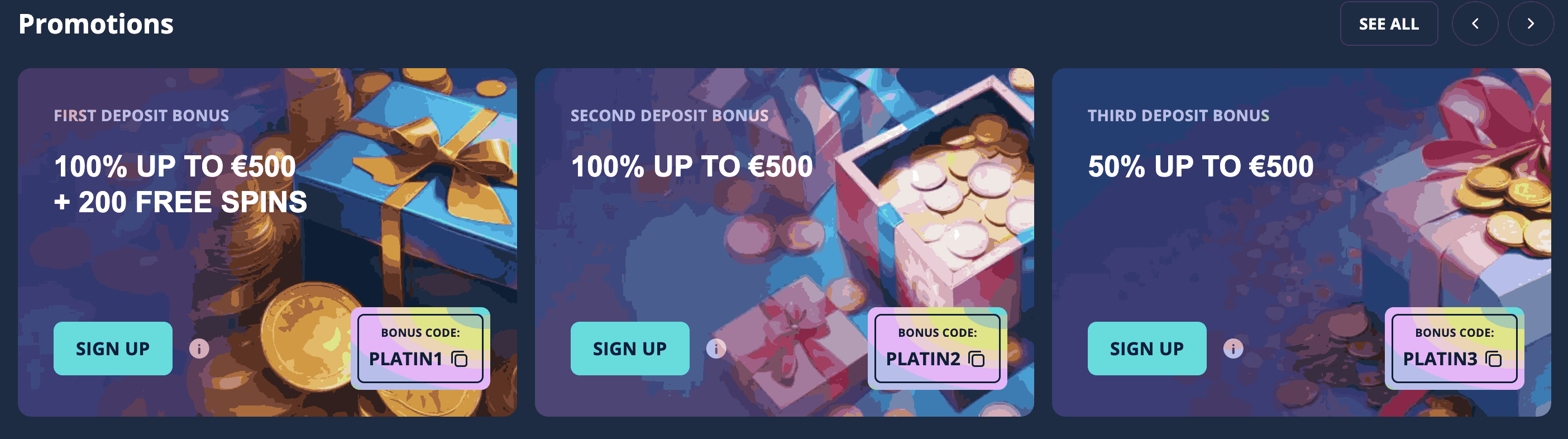 Bizum en Platin Casino